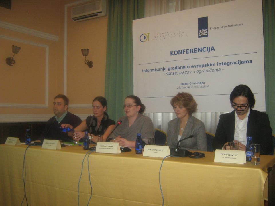 Konferencija: „Informisanje građana o evropskim integracijama – šanse, izazovi i ograničenja“