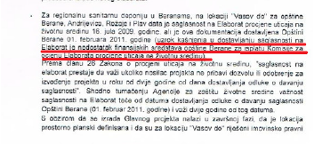 Komentari na Elaborat za kamenolom u Nalježićima