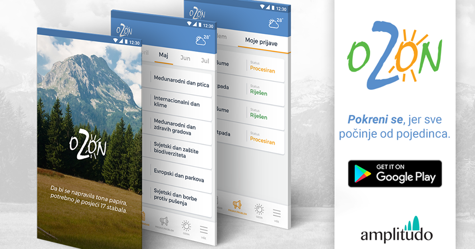 Nova aplikacija Ekološkog pokreta ,,Ozon“   