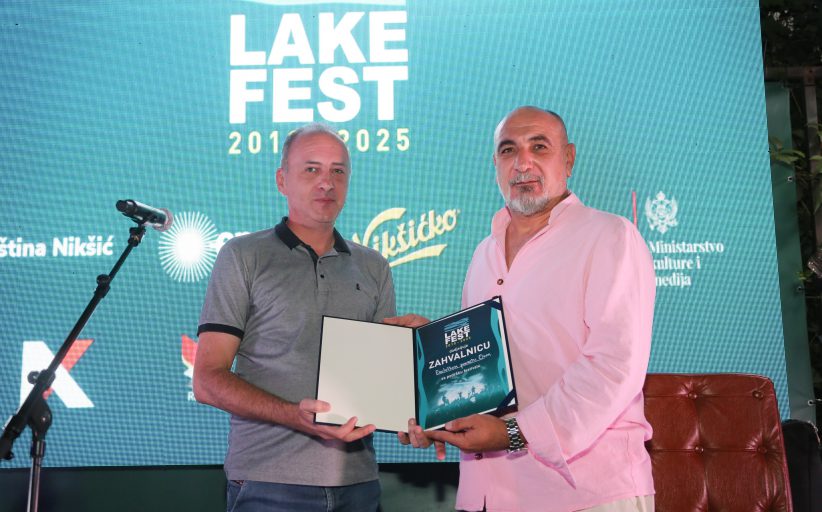 Ozon dobio zahvalnicu povodom 15 godina Lake festa
