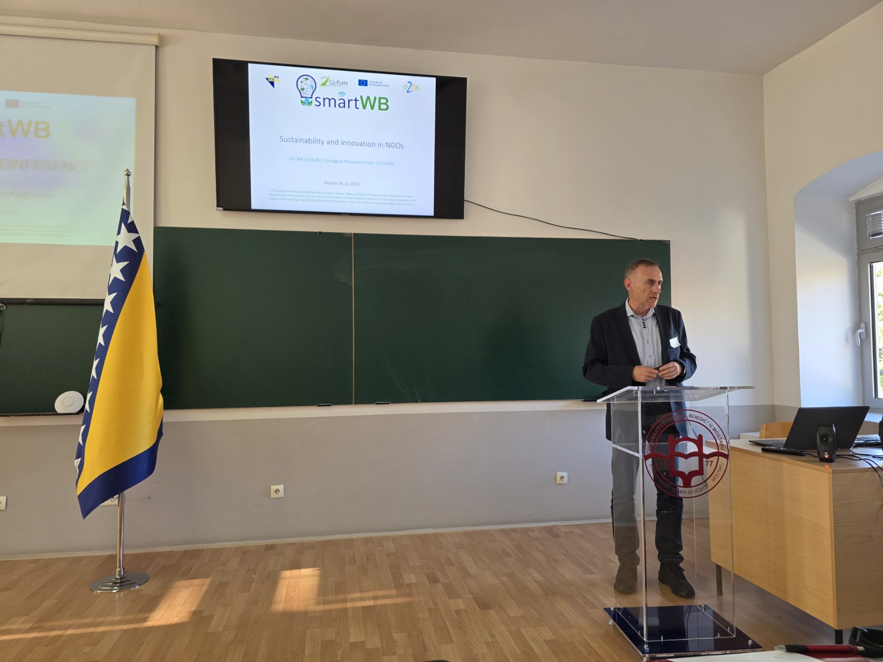 Dr Nikola Perović na završnoj konferenciji projekta Smart WB