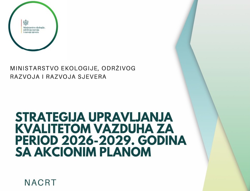 Javni poziv za učešće u javnoj raspravi o nacrtu strategije upravljanja kvalitetom vazduha za period 2026-2029. godine