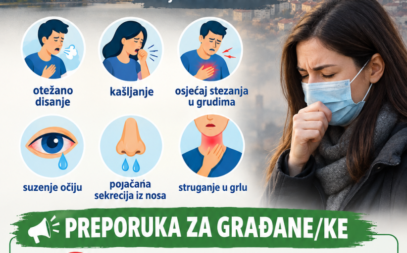 U Nikšiću i Pljevljima veoma loš kvalitet vazduha